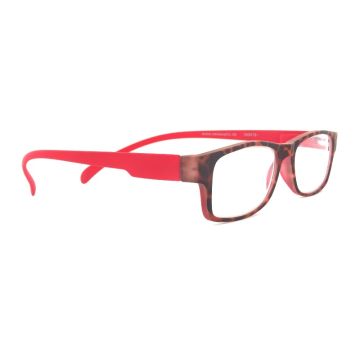 Klammeraffe NO 06 Red Havanna Lesebrille