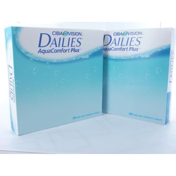 Dailies Aqua Comfort Plus, 2x 90er Box